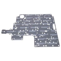 36320EA - Ford E4OD Transmission Spacer Plate to Case; Upper Gasket; Yellow Stripe; .015" 1990-95