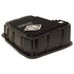 1061525 - 68RFE Transmission Pan, Aluminum, Black Wrinkled, Deep, Mopar