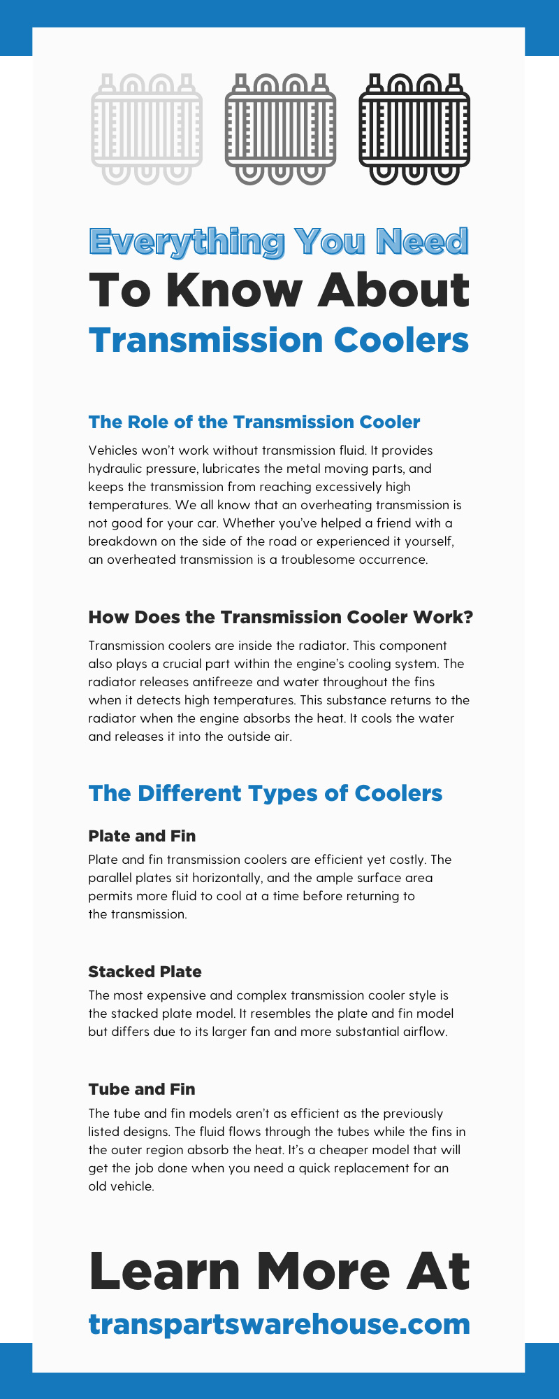 Everything You Need To Know About Transmission Coolers