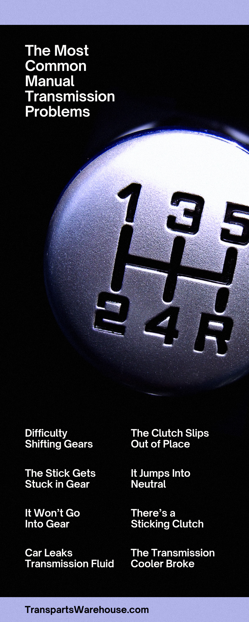 The Most Common Manual Transmission Problems