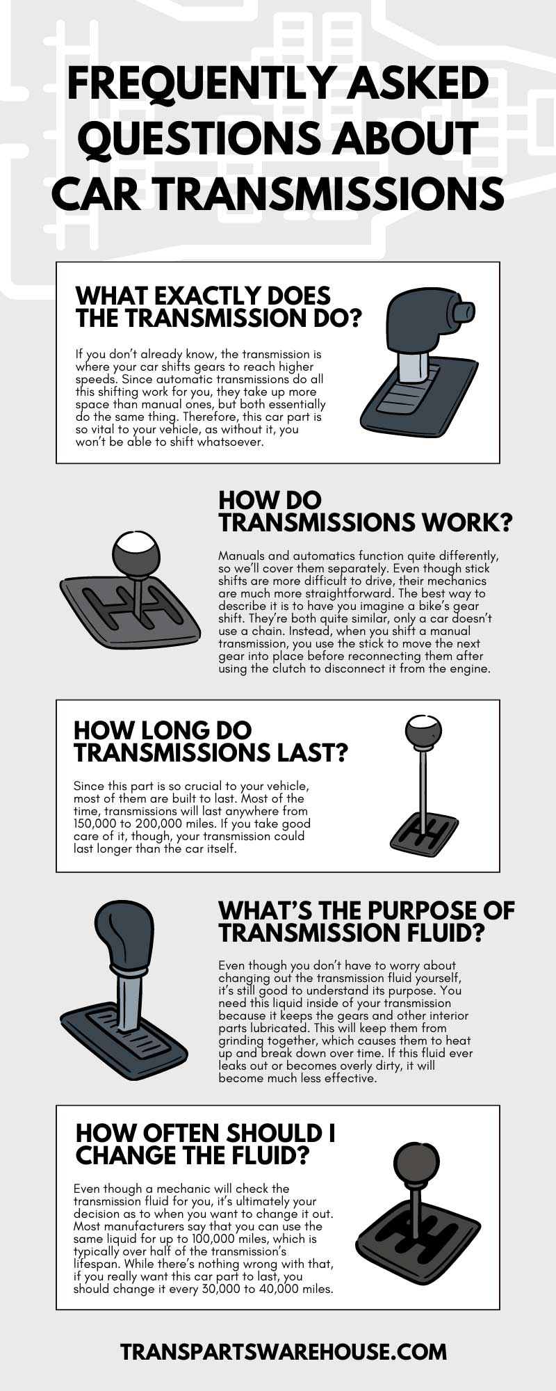 Frequently Asked Questions About Car Transmissions